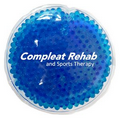 Blue Round Hot/ Cold Pack with Gel Beads